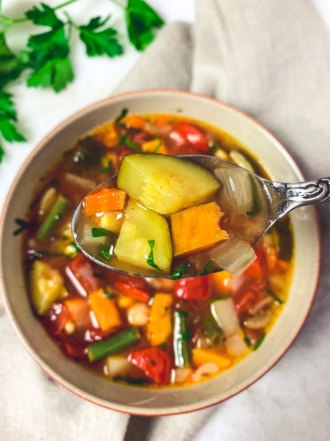 Detox Vegetable Soup - BohoVegMom